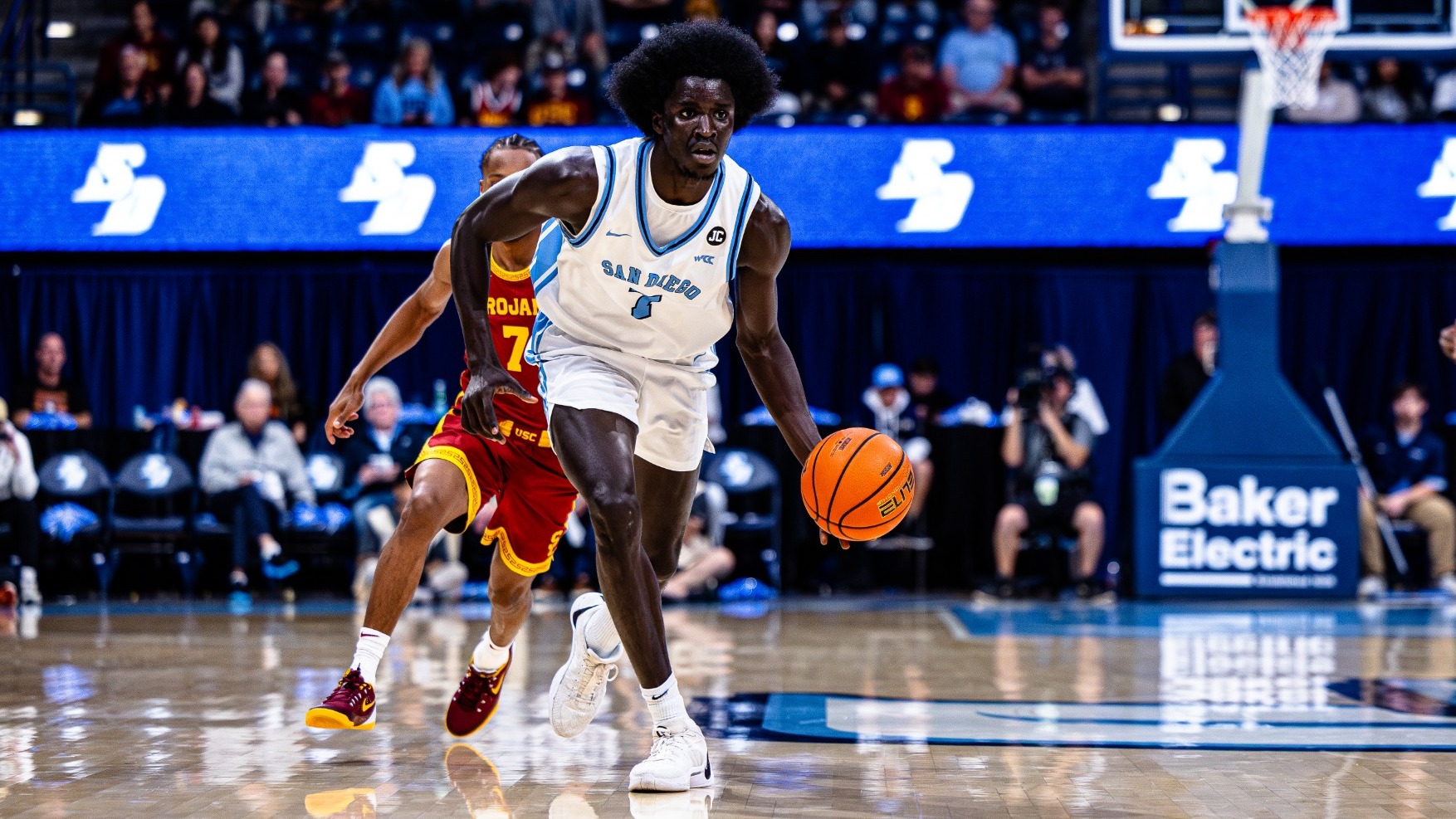 Assane Diop Dribble vs. USC