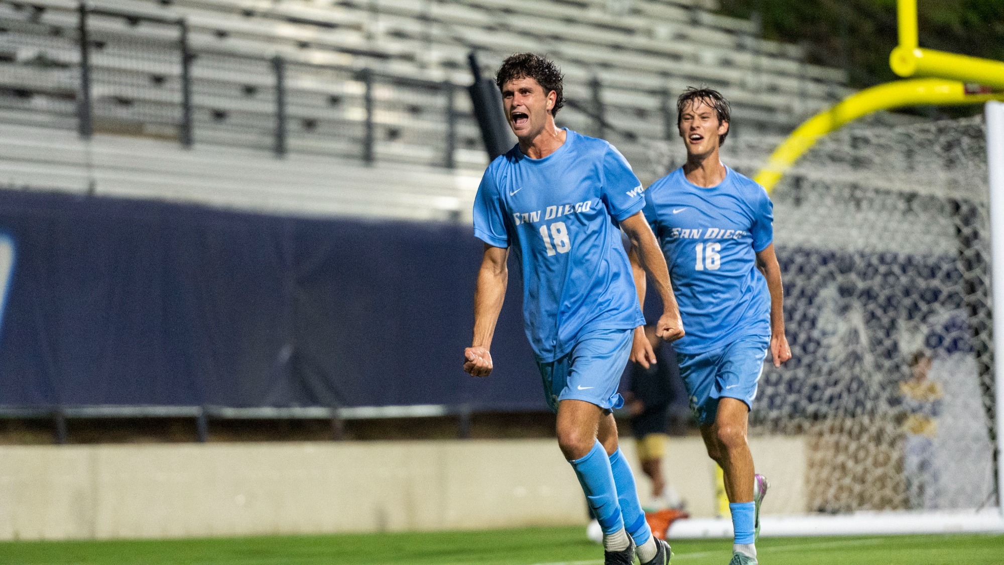 Ethan McNaughton Celebrating