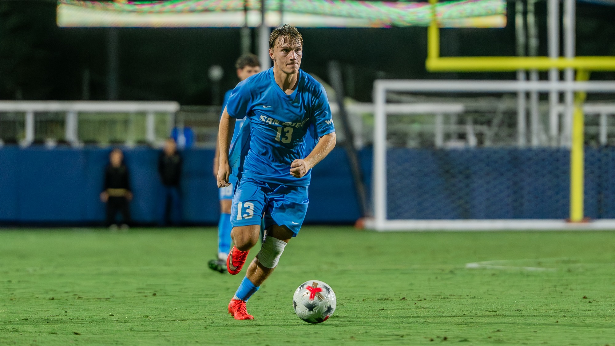 Iain Wagner dribbling