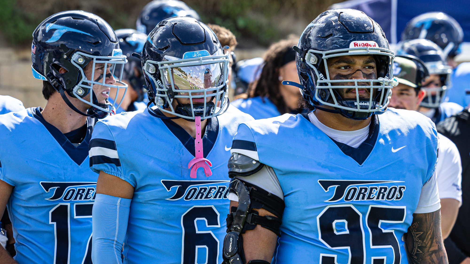 Football Captains before cointoss