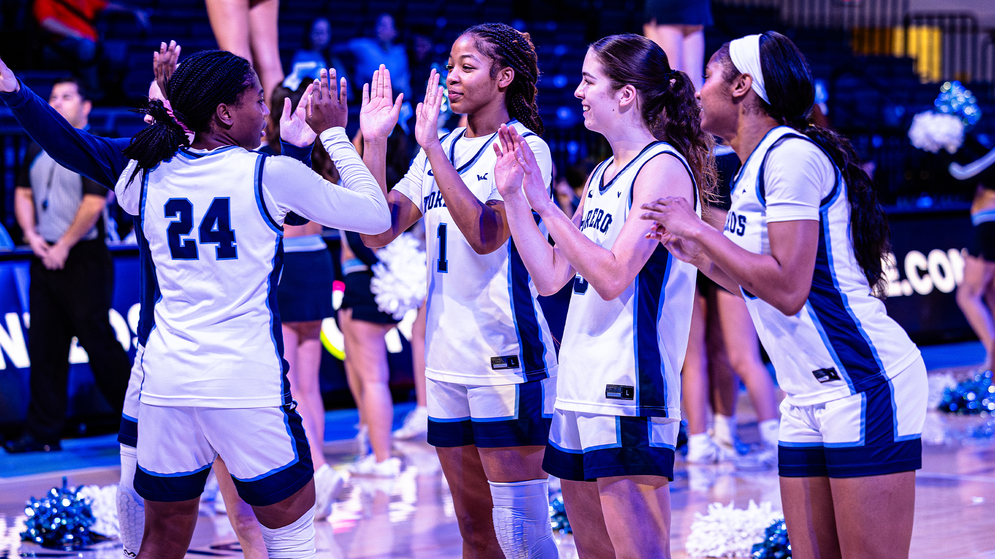usd wbb pregame vs. pepperdine january 2026 - credit anderson haigler