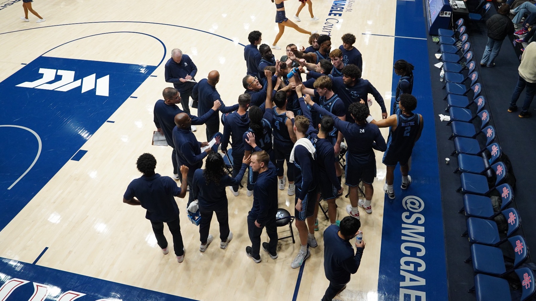 MBB Huddle Road at saint Mary's