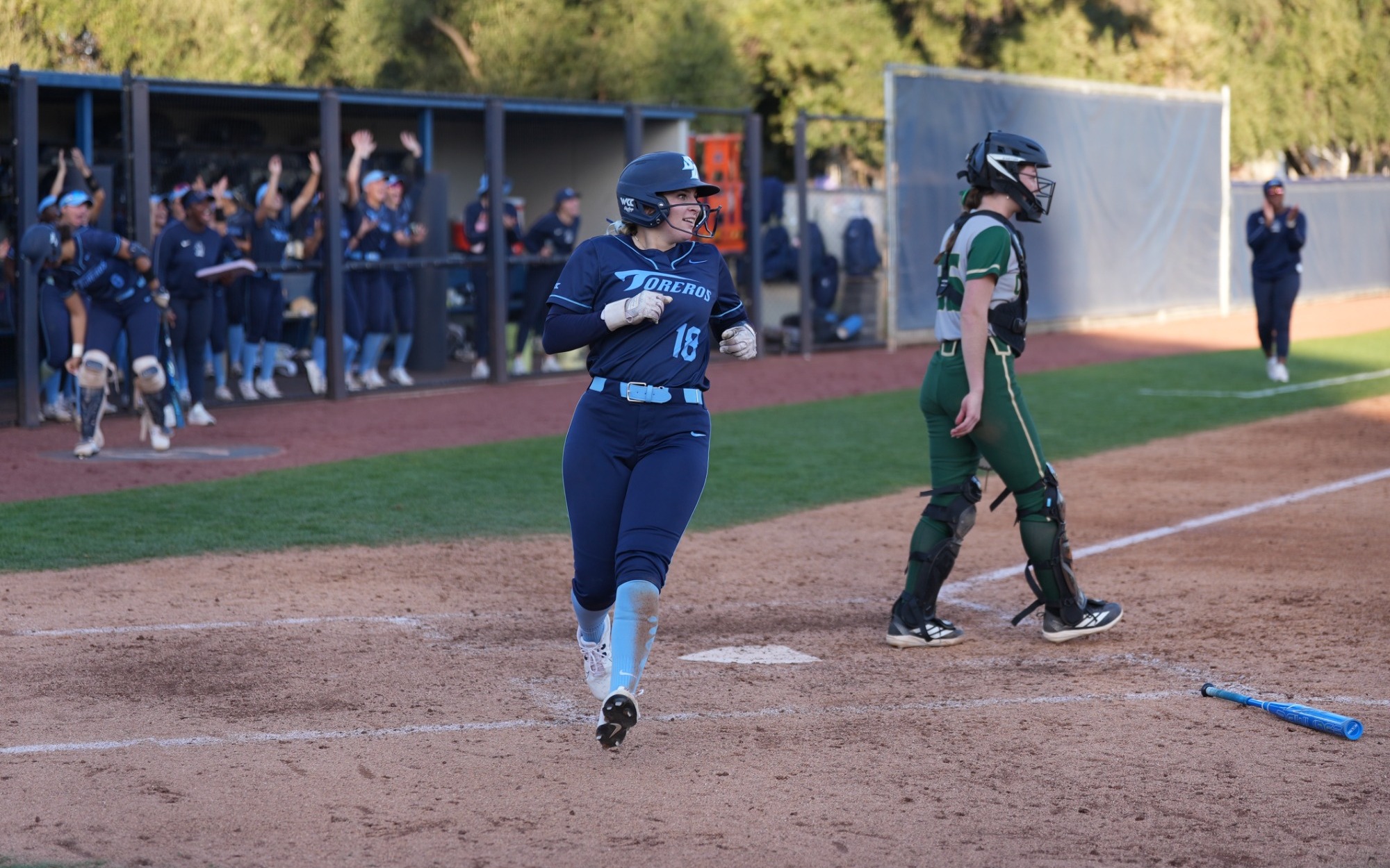 Emily Taylor scores run