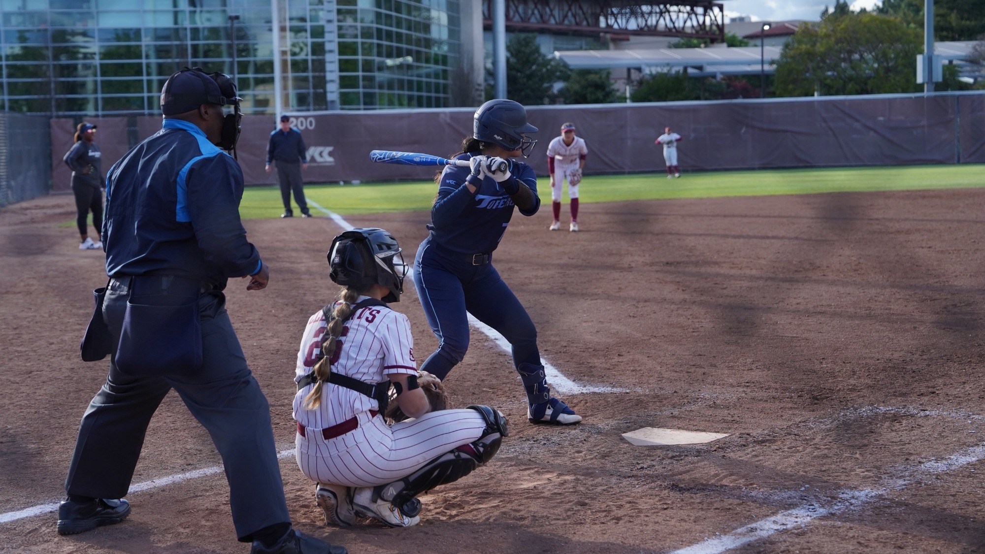 Liliana Esparza batting