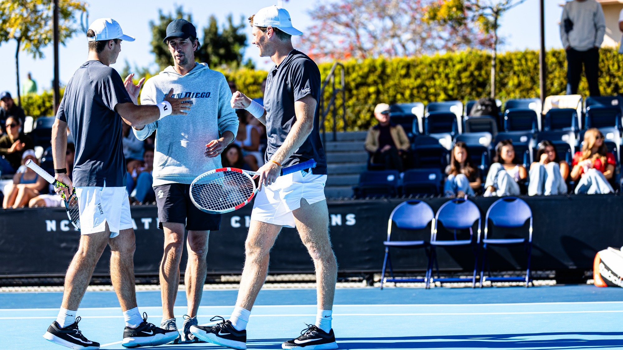 Ryan Keckley with Adrien Berrut, Lambert Ruland