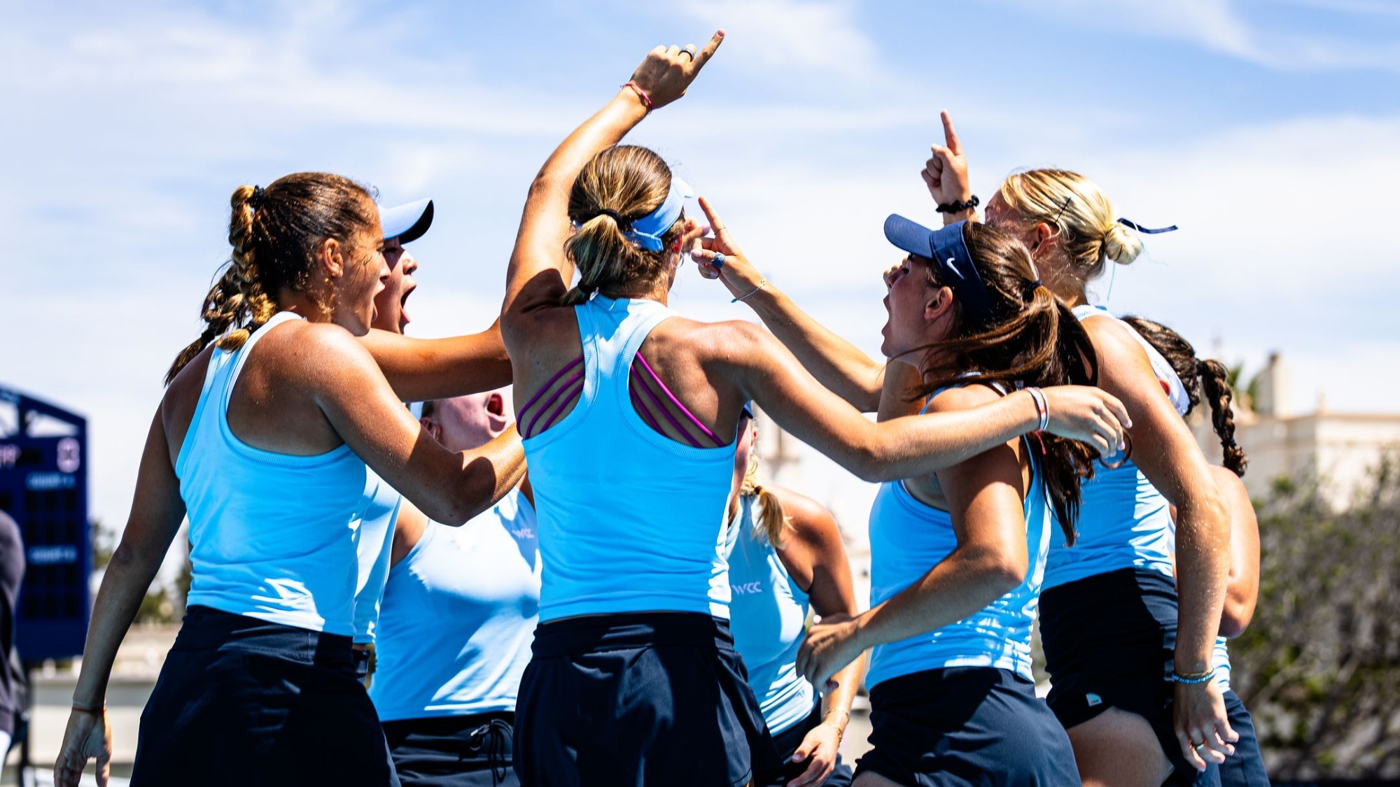 USD WTEN General Team Huddle Celebration