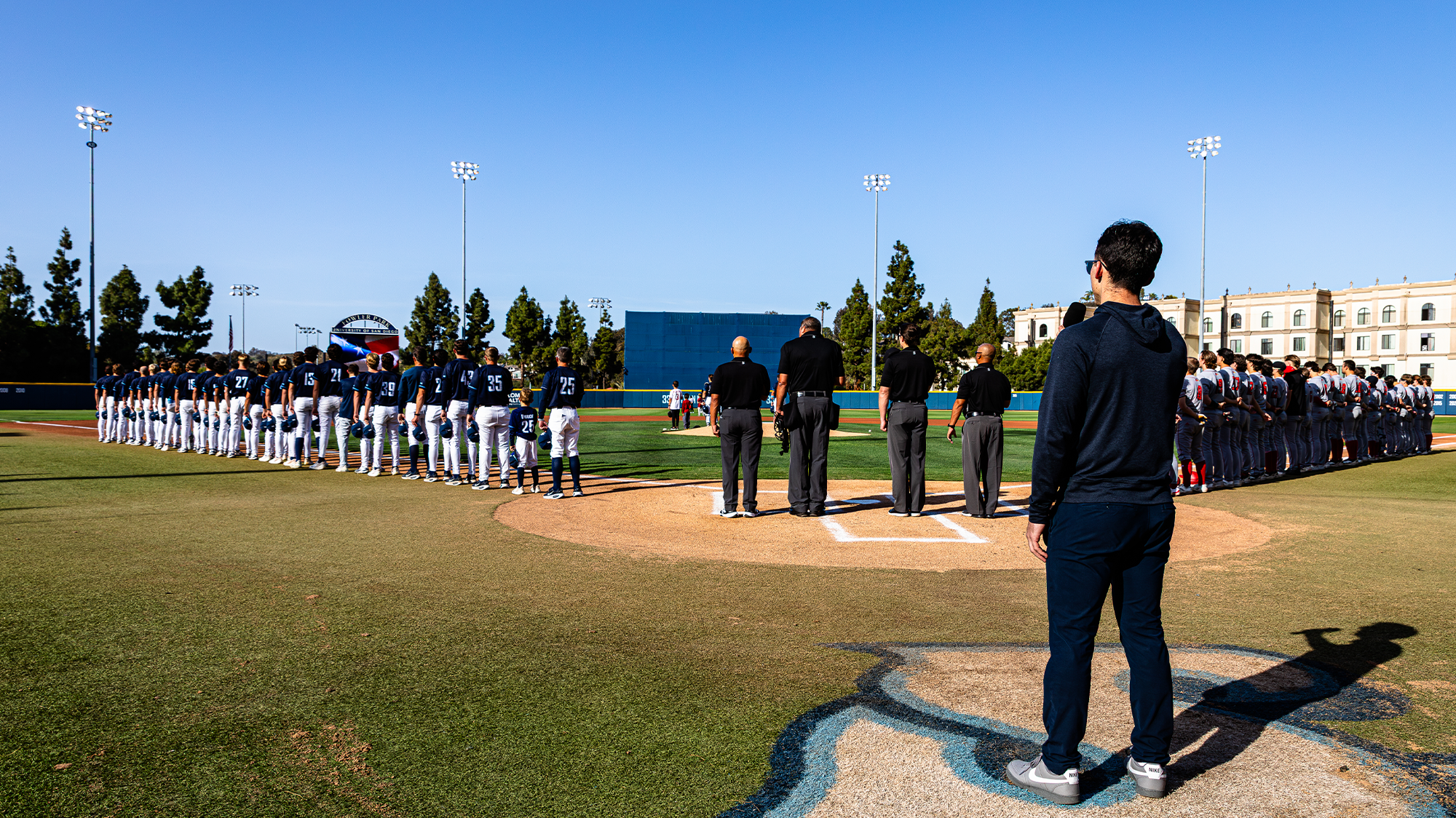 usd baseball fowler park pregame april 2026