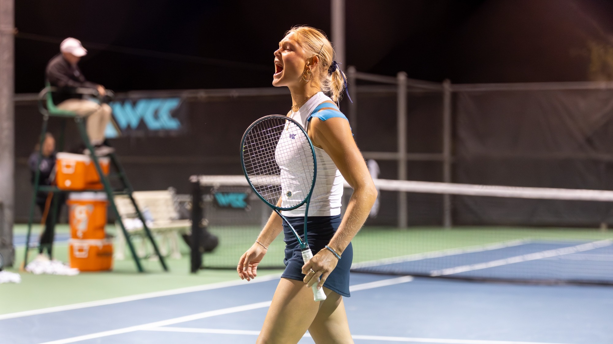 Charlotte Keitel under the lights