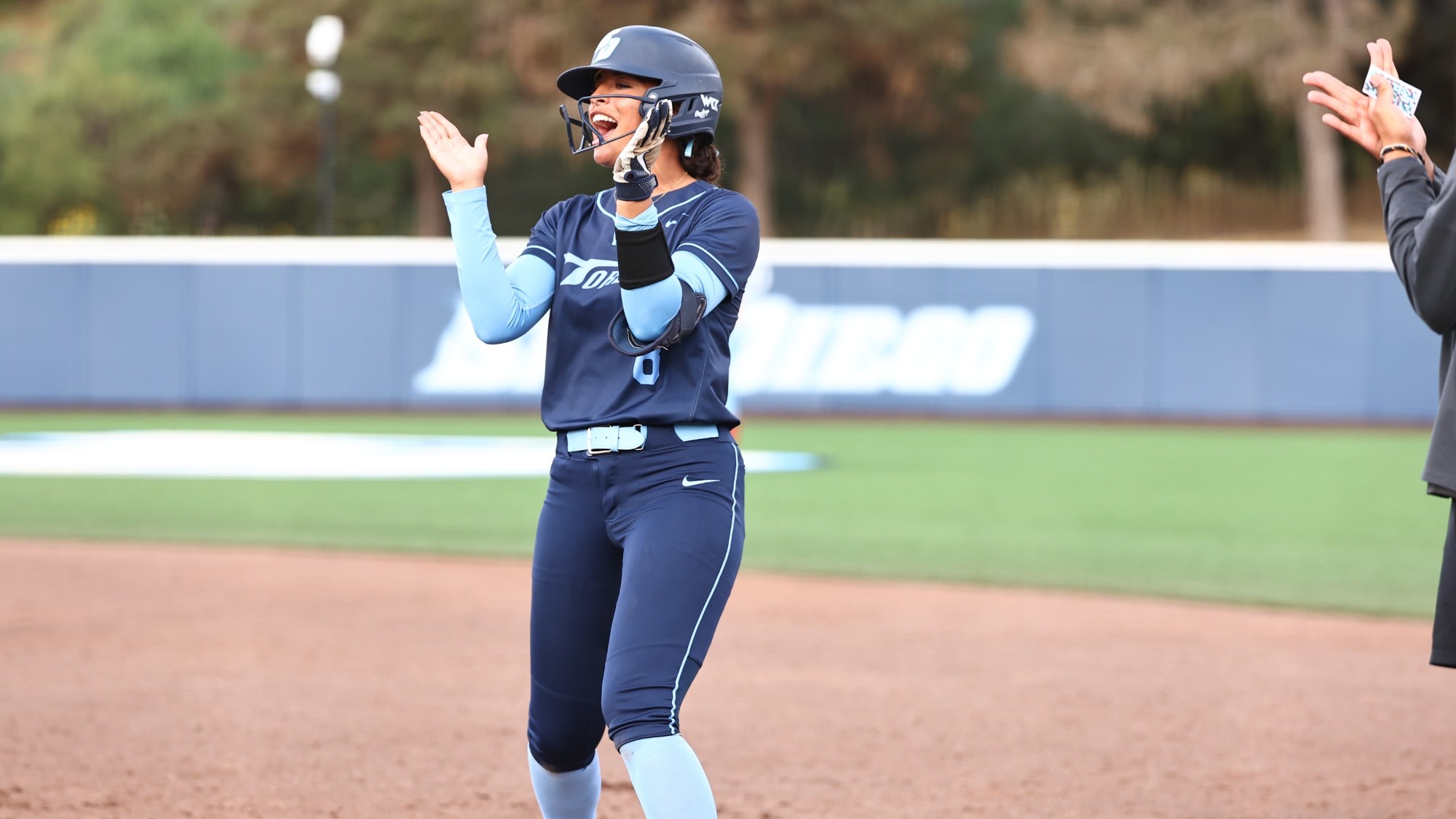 Janae Combs Celebrating