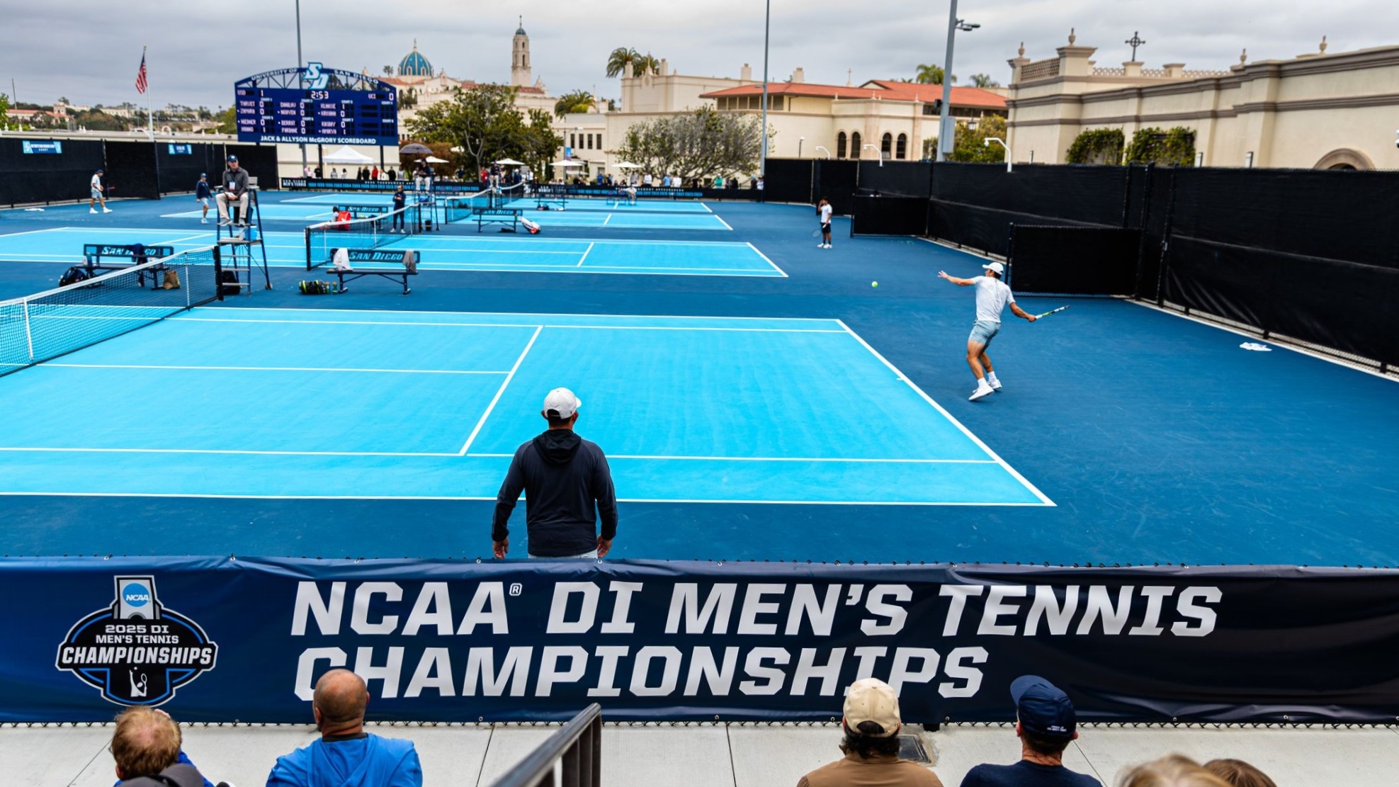 MTEN NCAA Tennis General Photo Hogan Tennis Center
