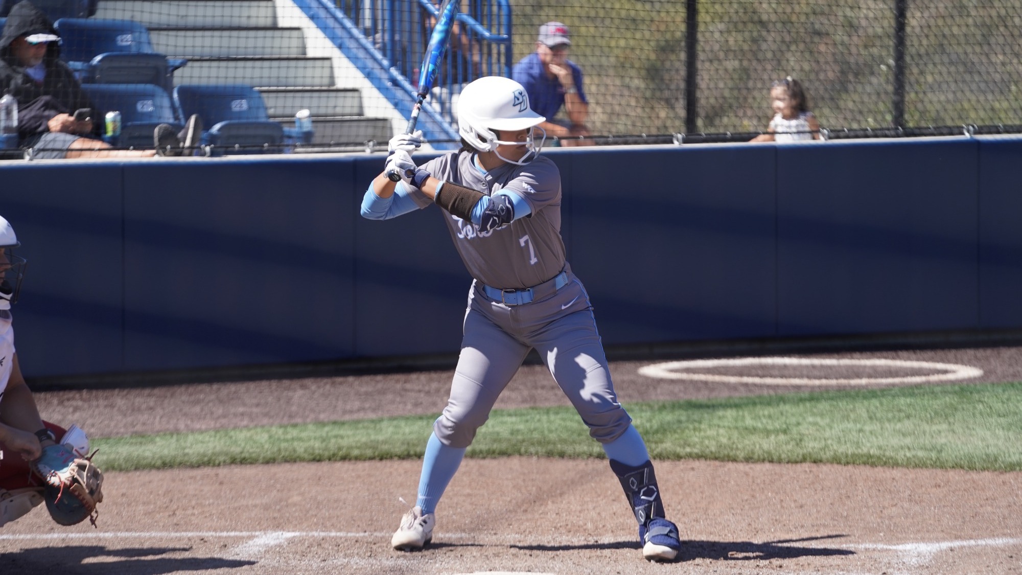 Liliana Esparza hitting
