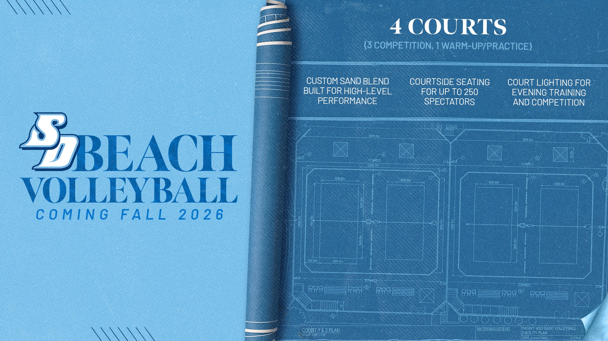 Beach Volleyball Announces New On-Campus Facility