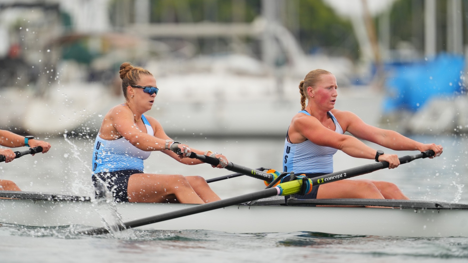 WRow Action Close-up vs. USC Port of Los Angeles