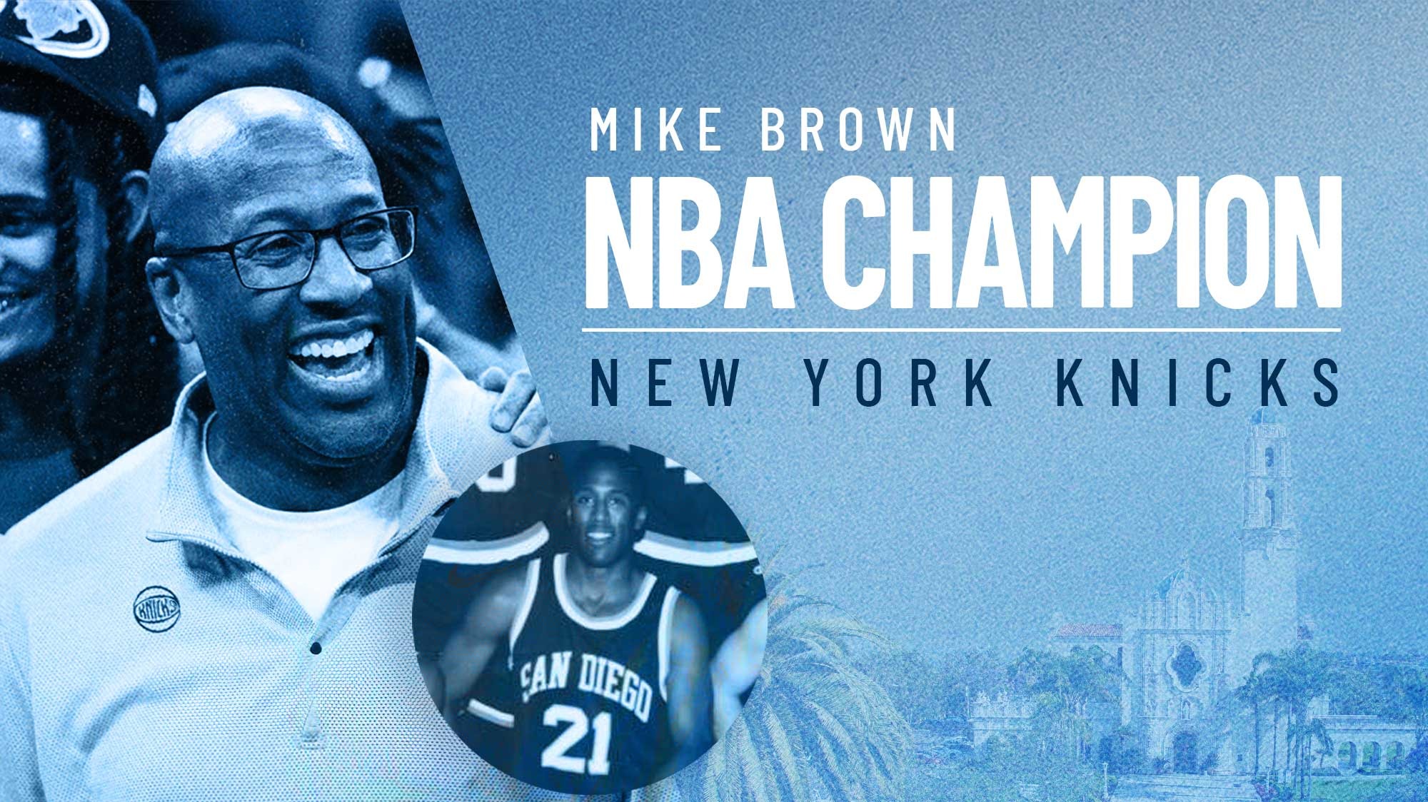 Mike Brown Men's Basketball Alumnus NBA Champion