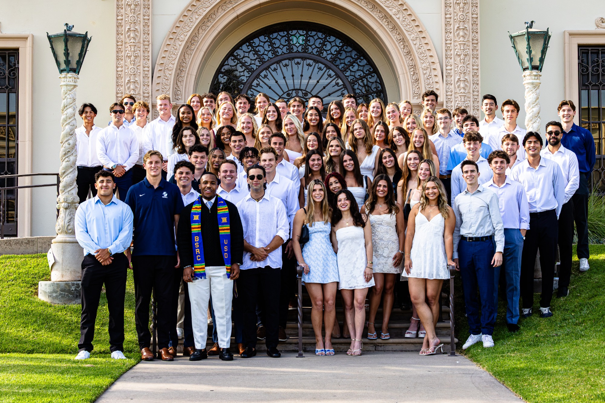 USD student-athletes at the Torero Athletics graduation celebration