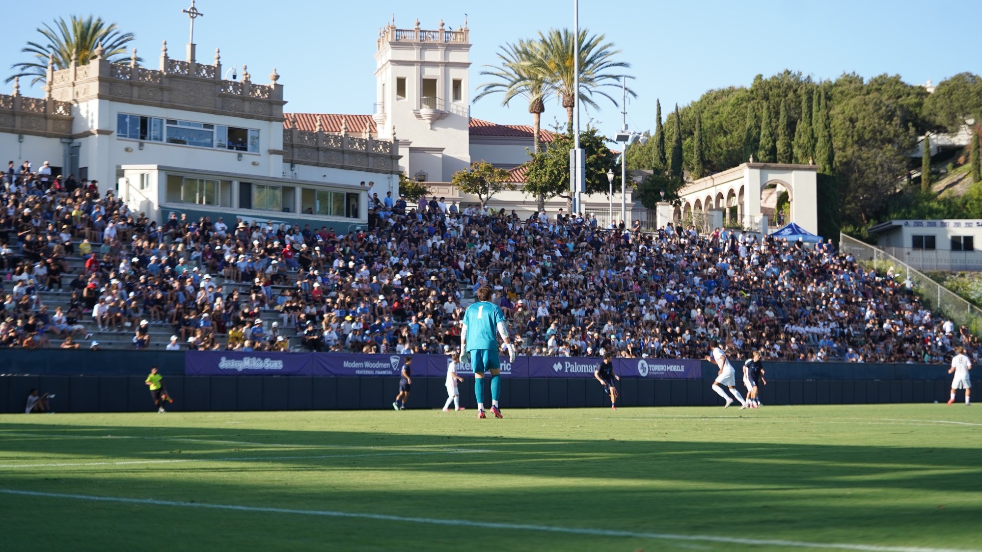 Men's Soccer vs SDSU Celebration
