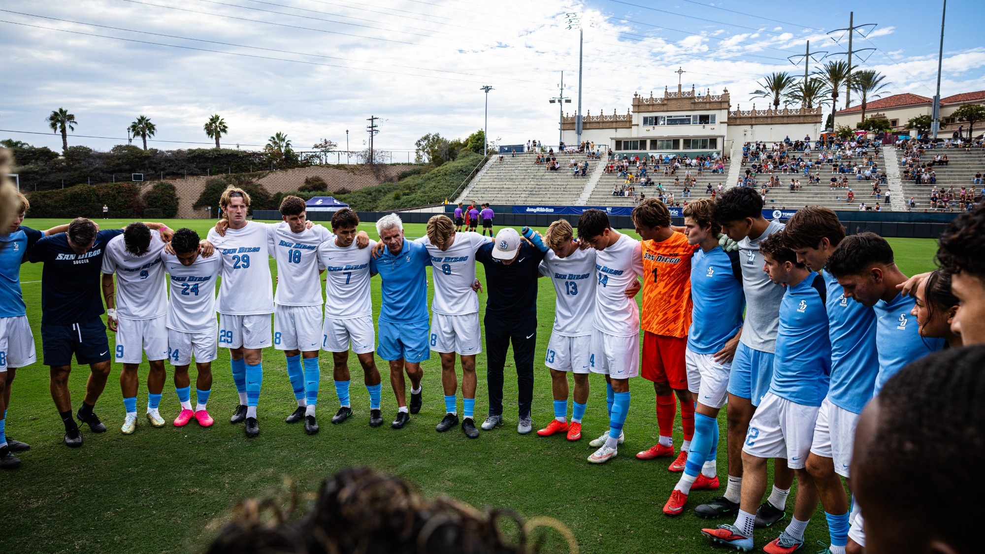 USD mens soccer at Denver