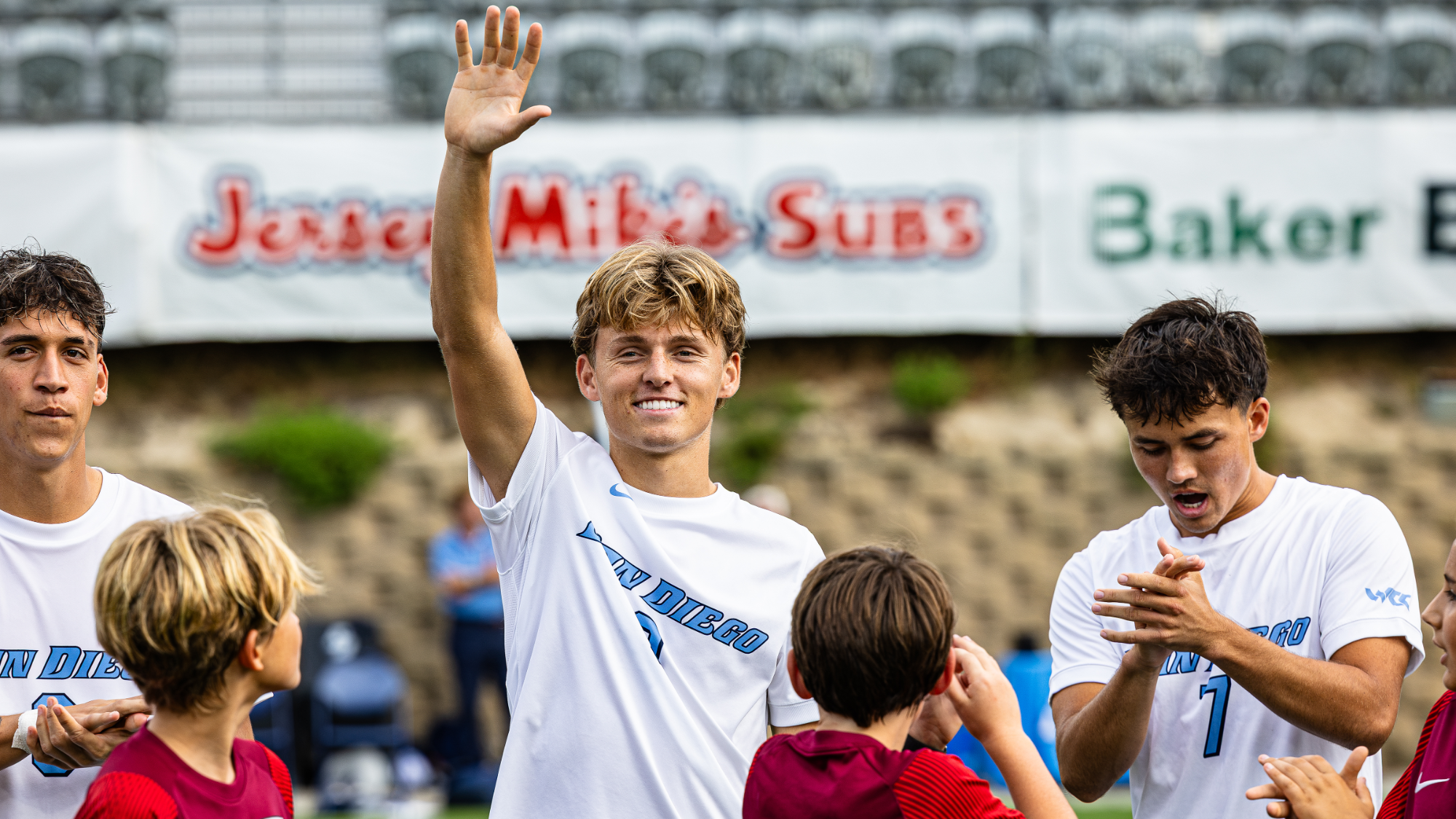 Taj Eagleston Waving