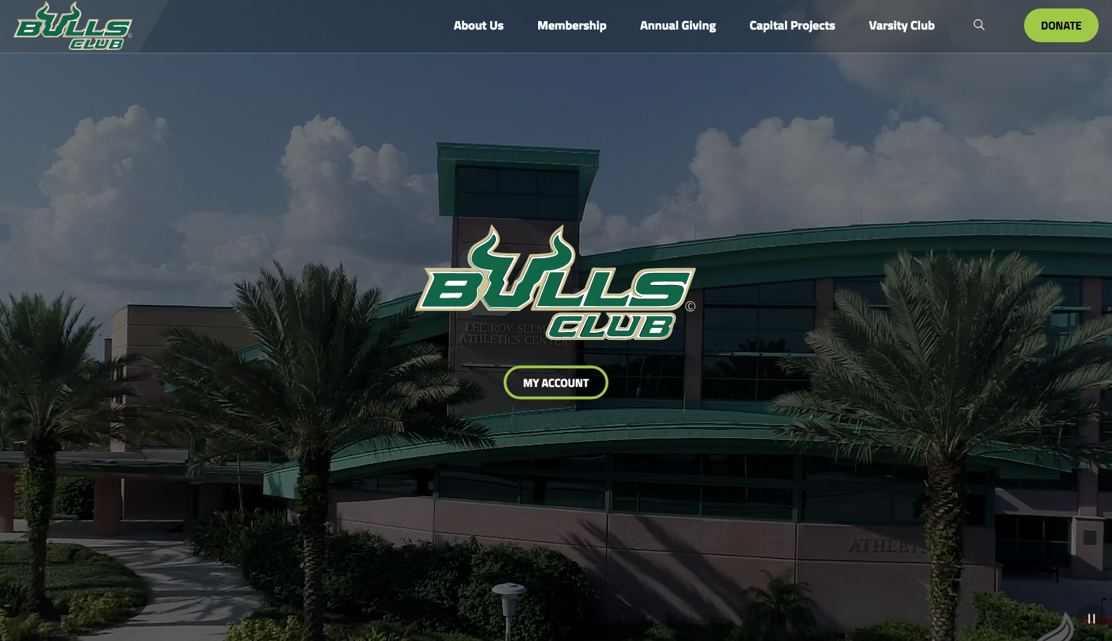 MyBullsClub.com Website 