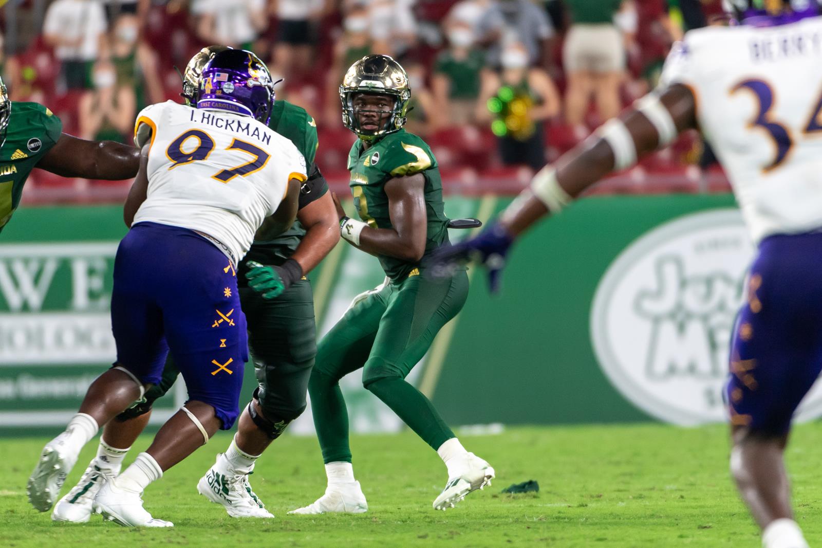 Jordan McCloud Football USF Athletics