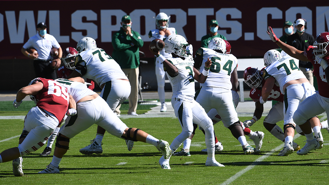 Jordan McCloud Football USF Athletics