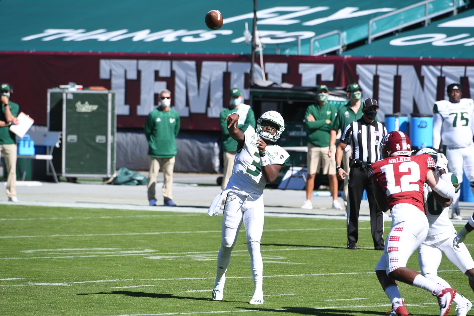 Jordan McCloud Football USF Athletics