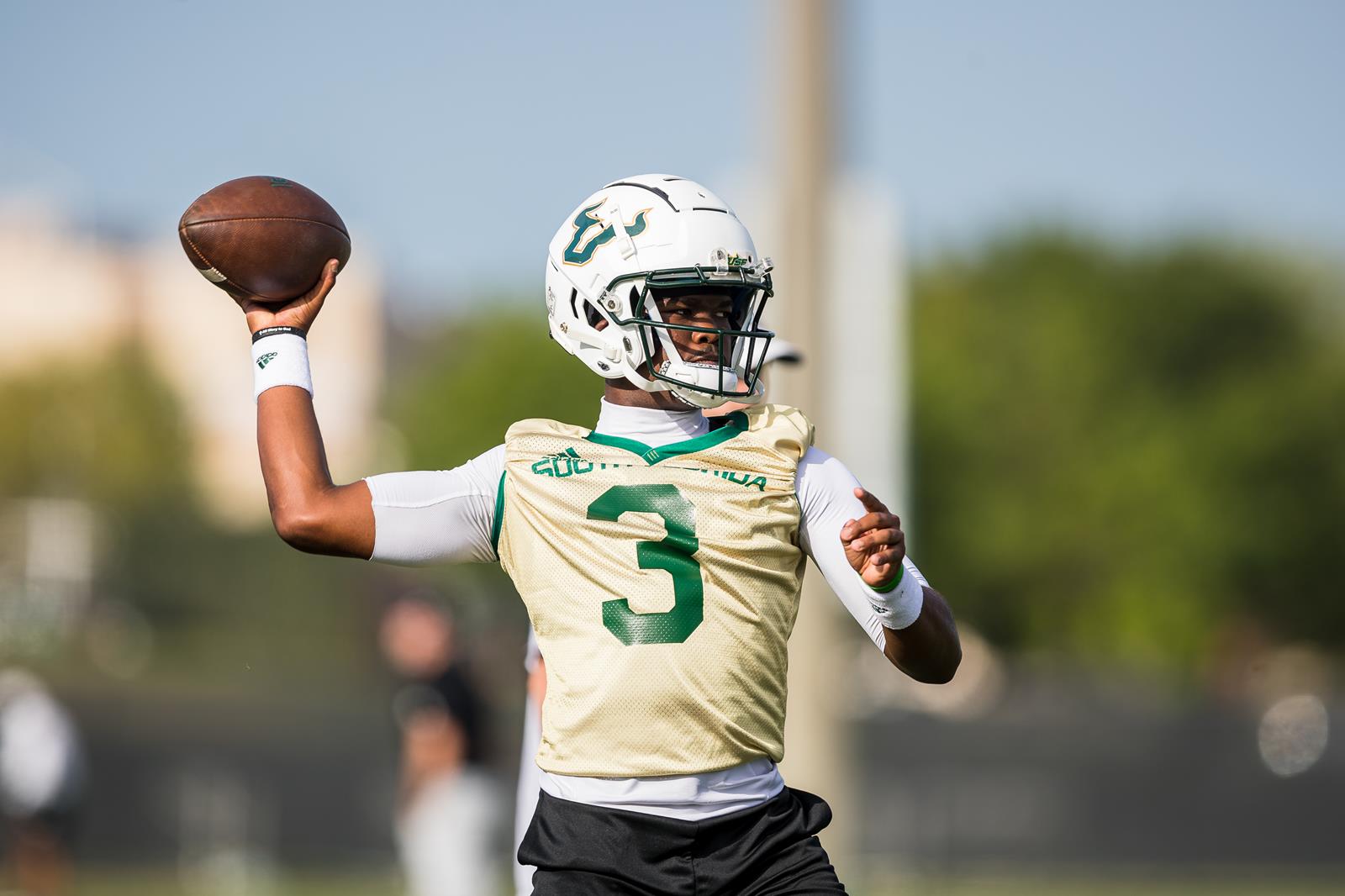 Jordan McCloud Football USF Athletics