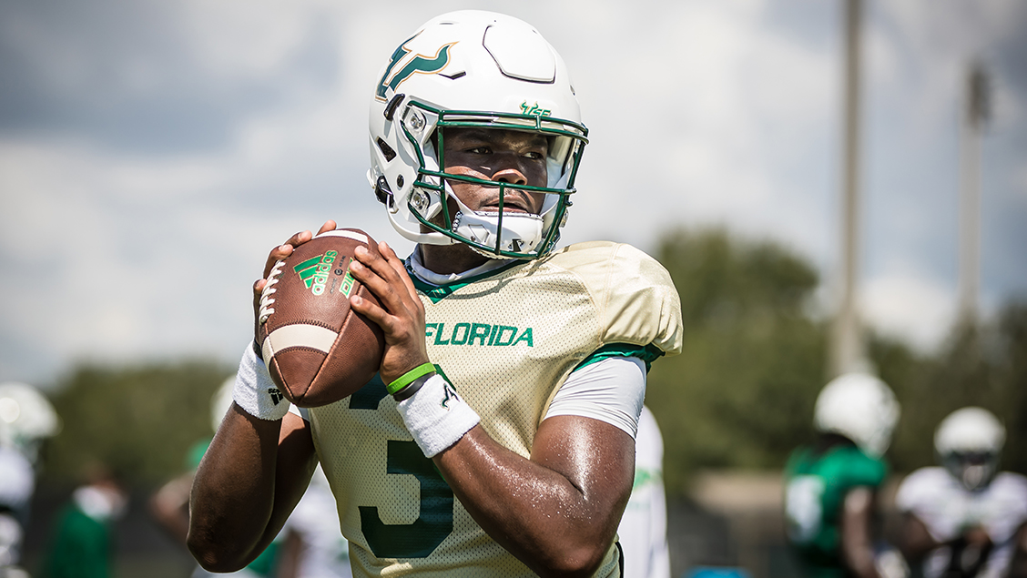 Jordan McCloud Football USF Athletics