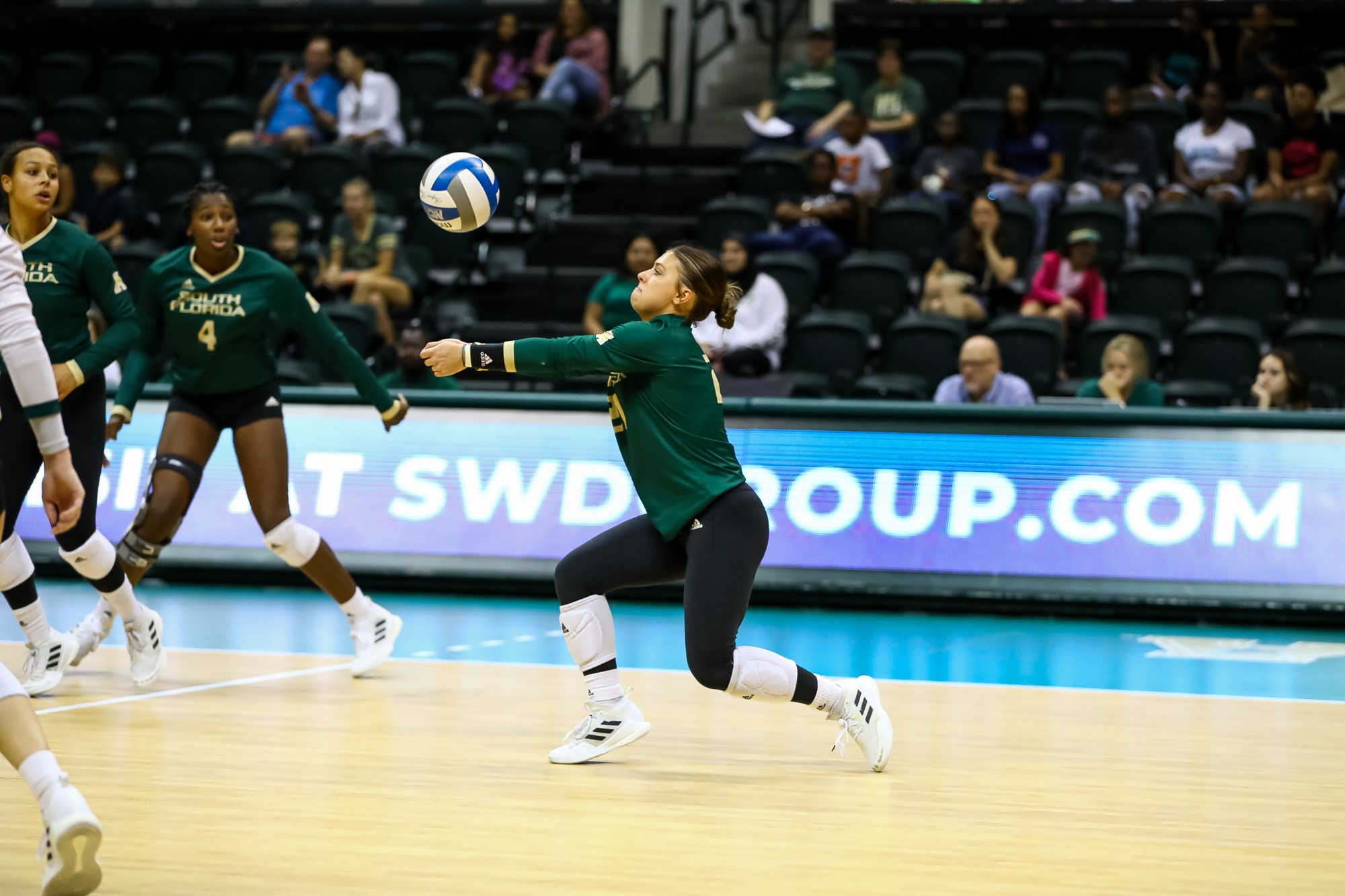 USF Volleyball drops final road match at ECU USF Athletics