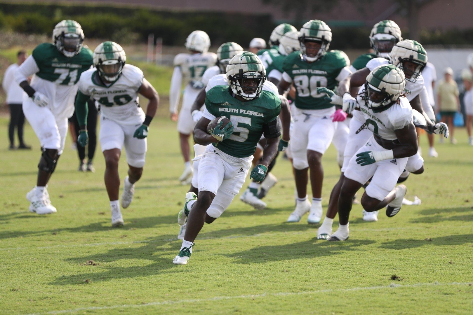 Nay #39 Quan Wright Football USF Athletics