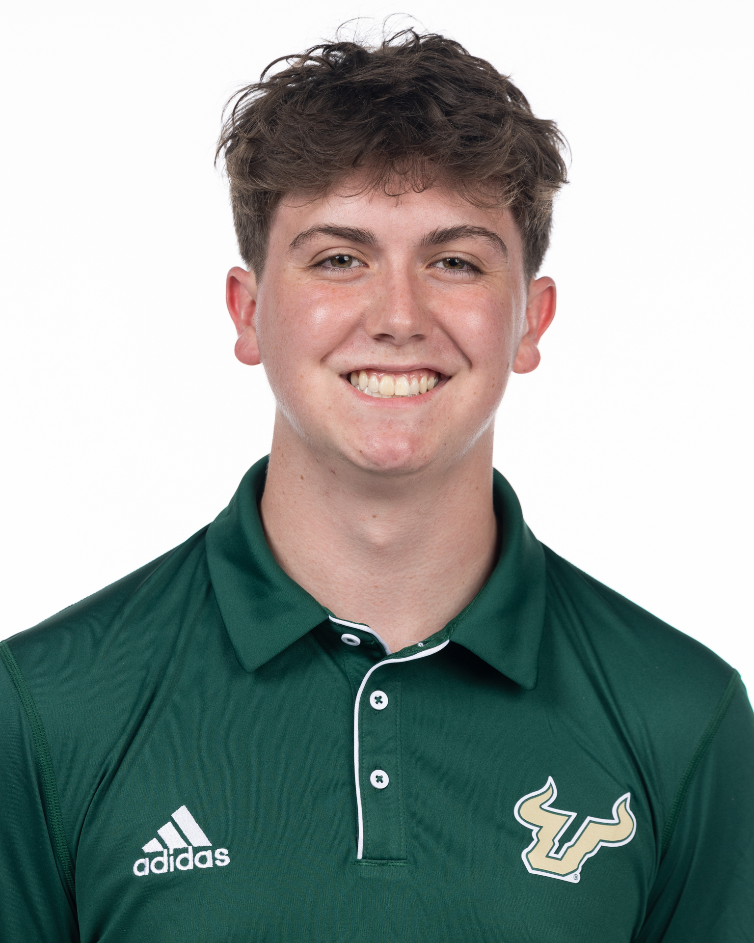 Luke DeBisschop headshot taken on October 2, 2024.

(Chris Henry / University of South Florida Athletics)