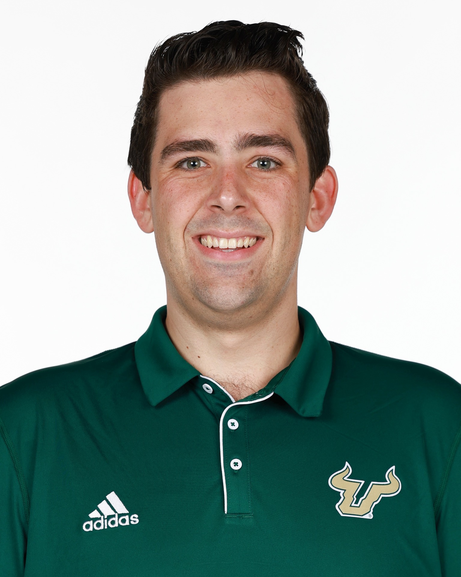 Justin Keller headshot taken on October 25, 2024.  (Chris Henry / University of South Florida Athletics)