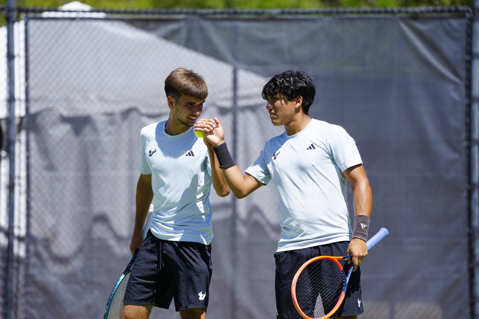 South Florida Men's Tennis game vs Tulsa on March 19, 2025.