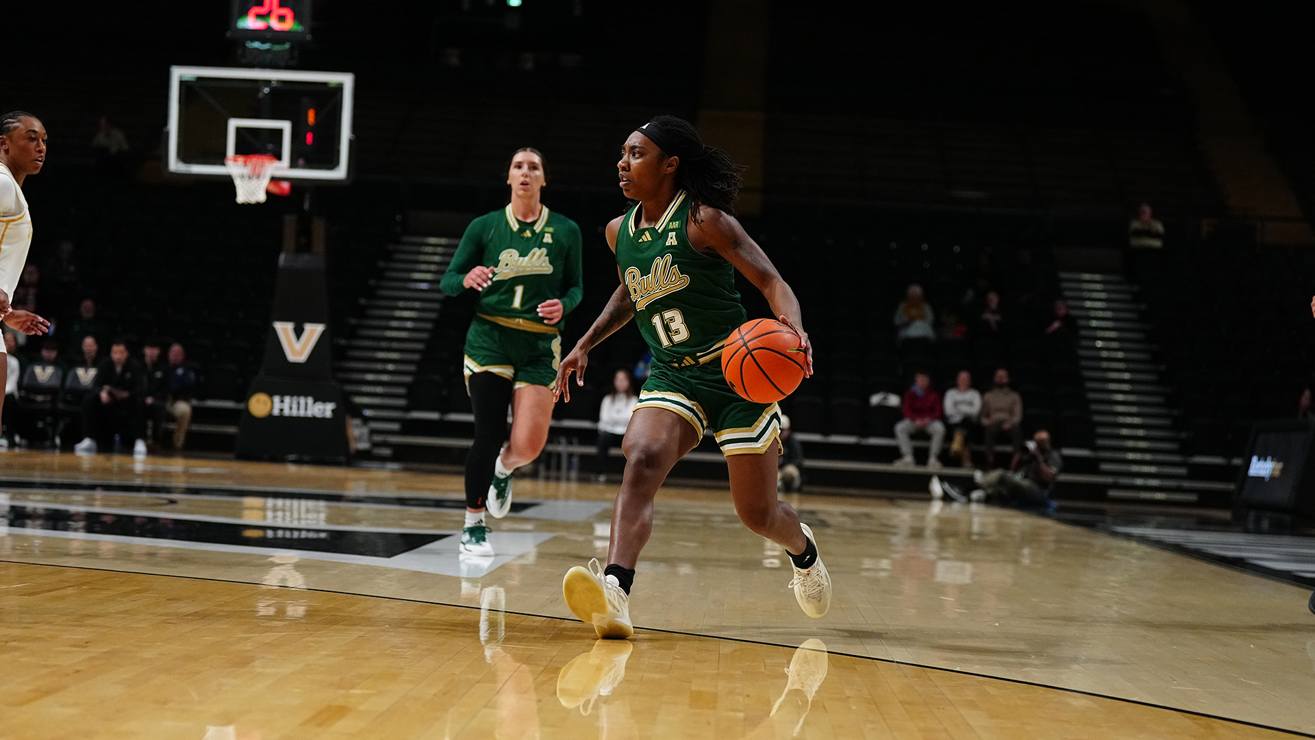 WBB Stefanie Ingram led USF with 23 points against No. 14 Vandy