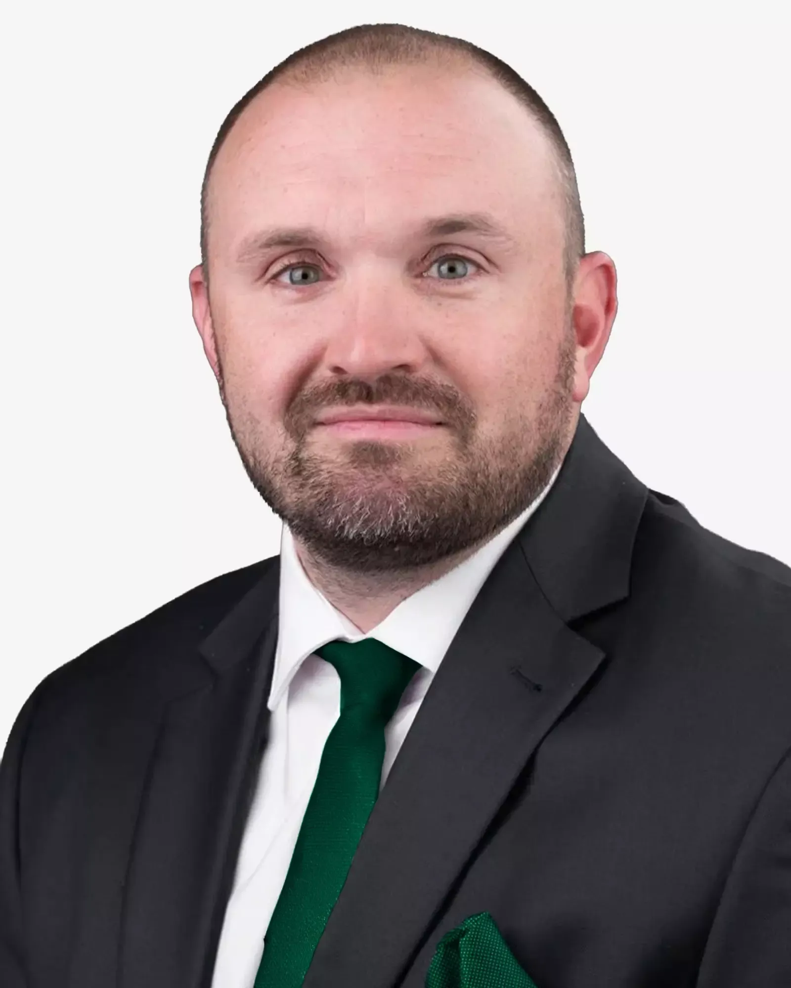 Josh Aldridge poses for a head shot.