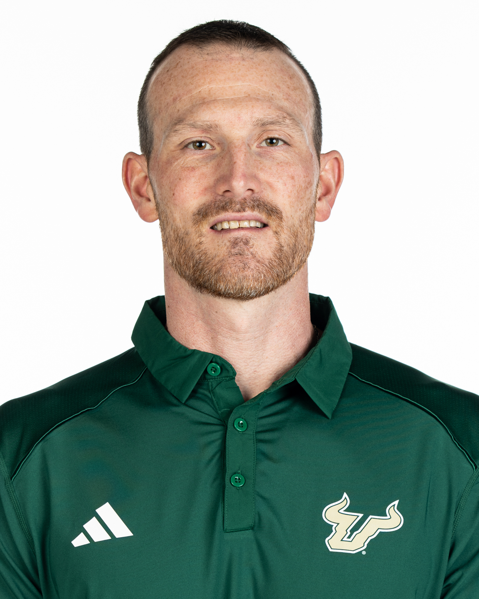 Brad Wilson headshot taken on February 18, 2025.

(Stephen Galvin / University of South Florida Athletics)