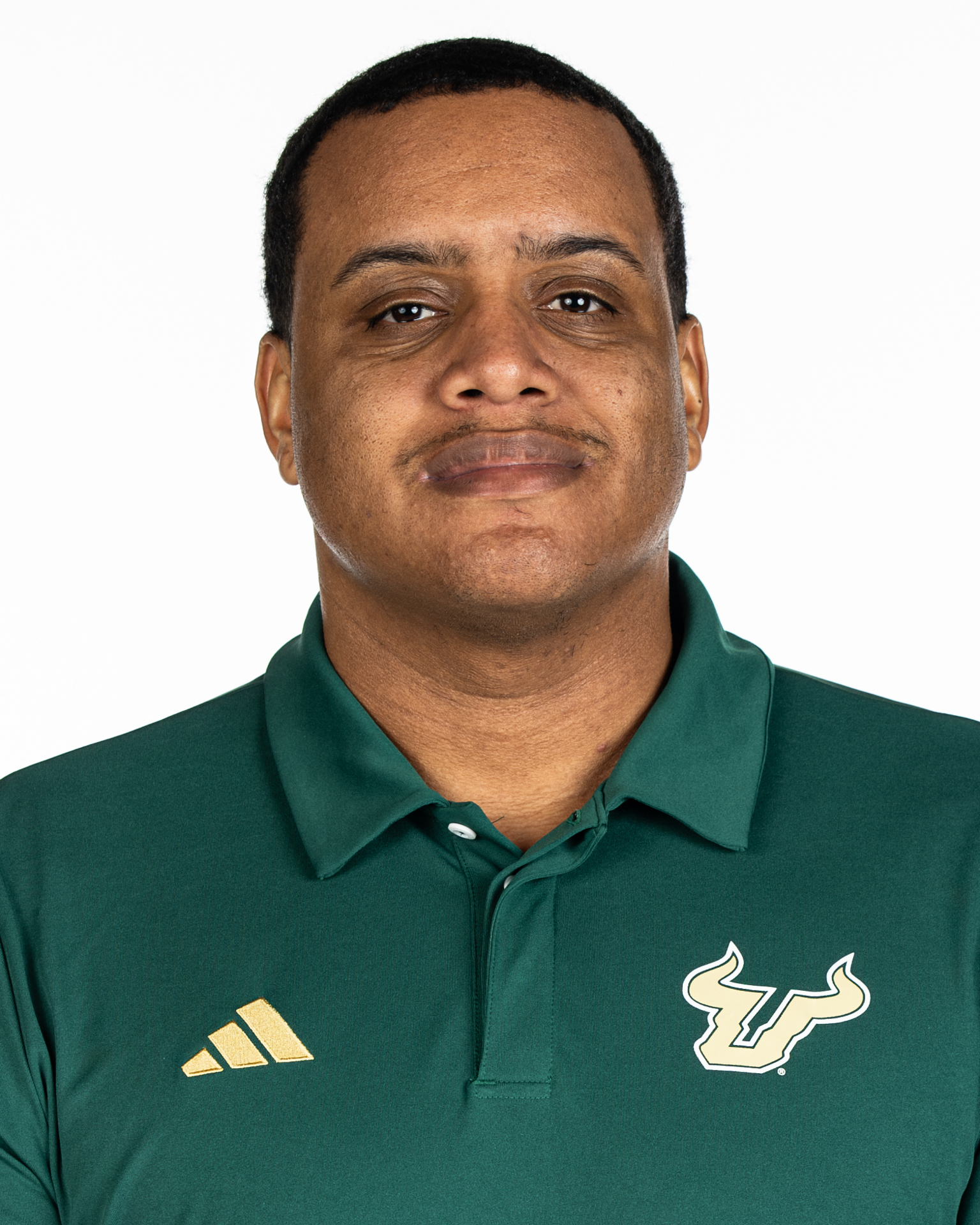 Micah James headshot taken on February 18, 2025.

(Stephen Galvin / University of South Florida Athletics)