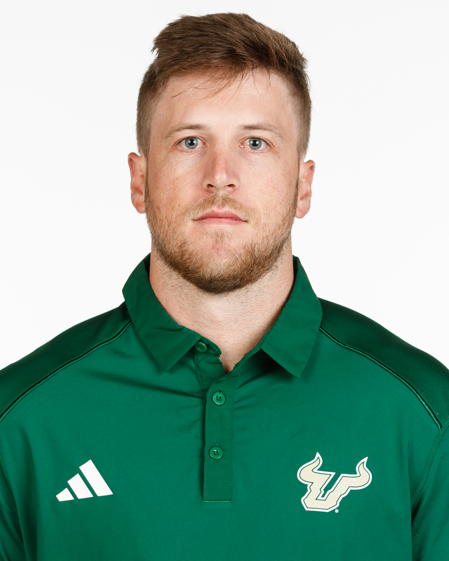 Jordan Helm headshot taken on March 4, 2025.

(Carl Schmid / University of South Florida Athletics)