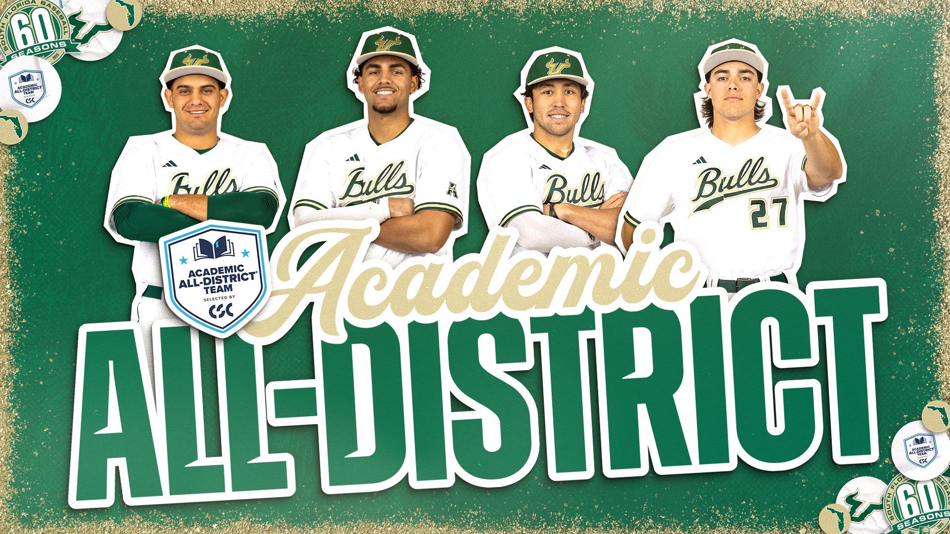 CSC Academic All District Baseball