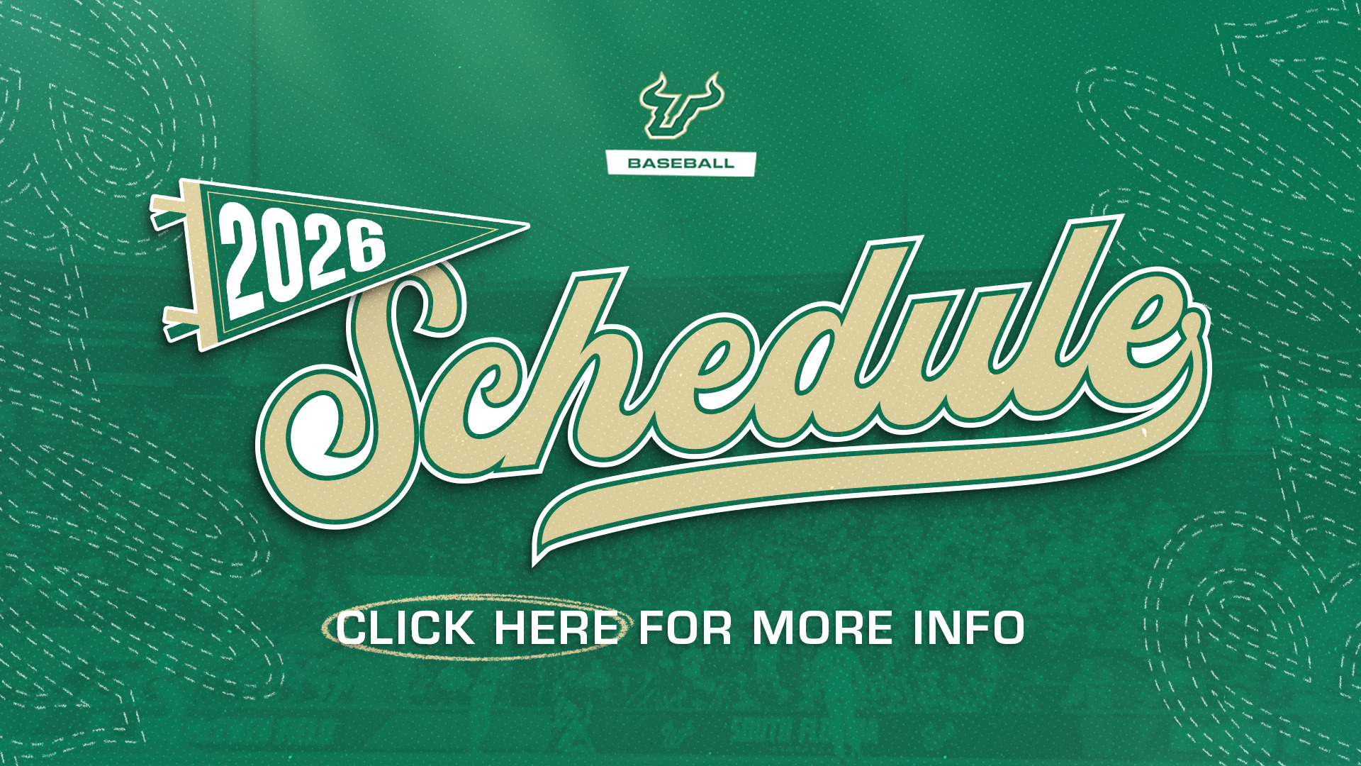 2026 Baseball Schedule Announcement