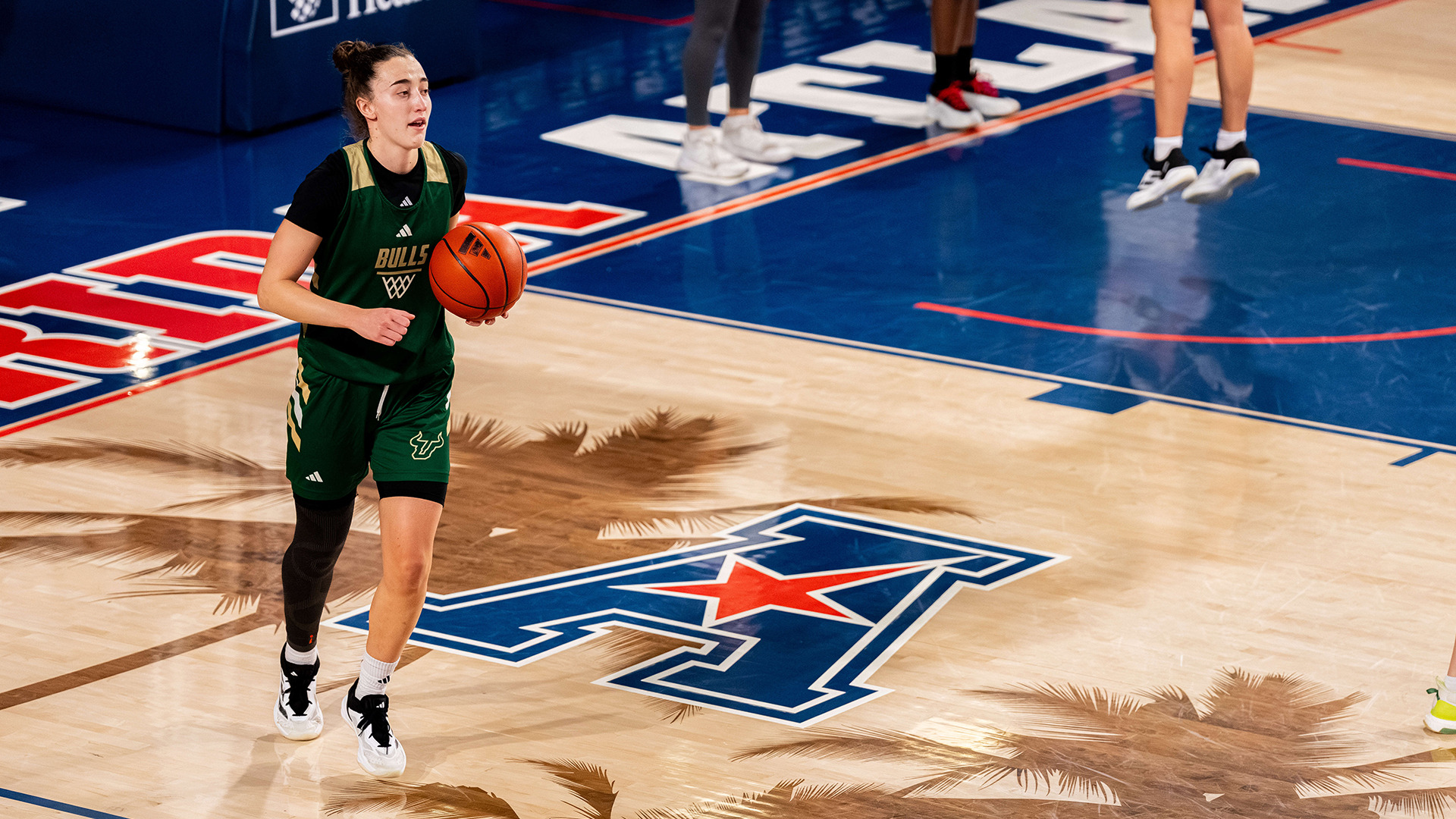 Carla Brito practice at FAU Jan. 23
