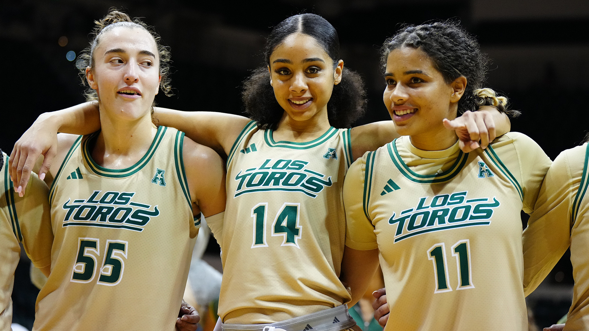WBB postgame during alma mater vs UTSA
