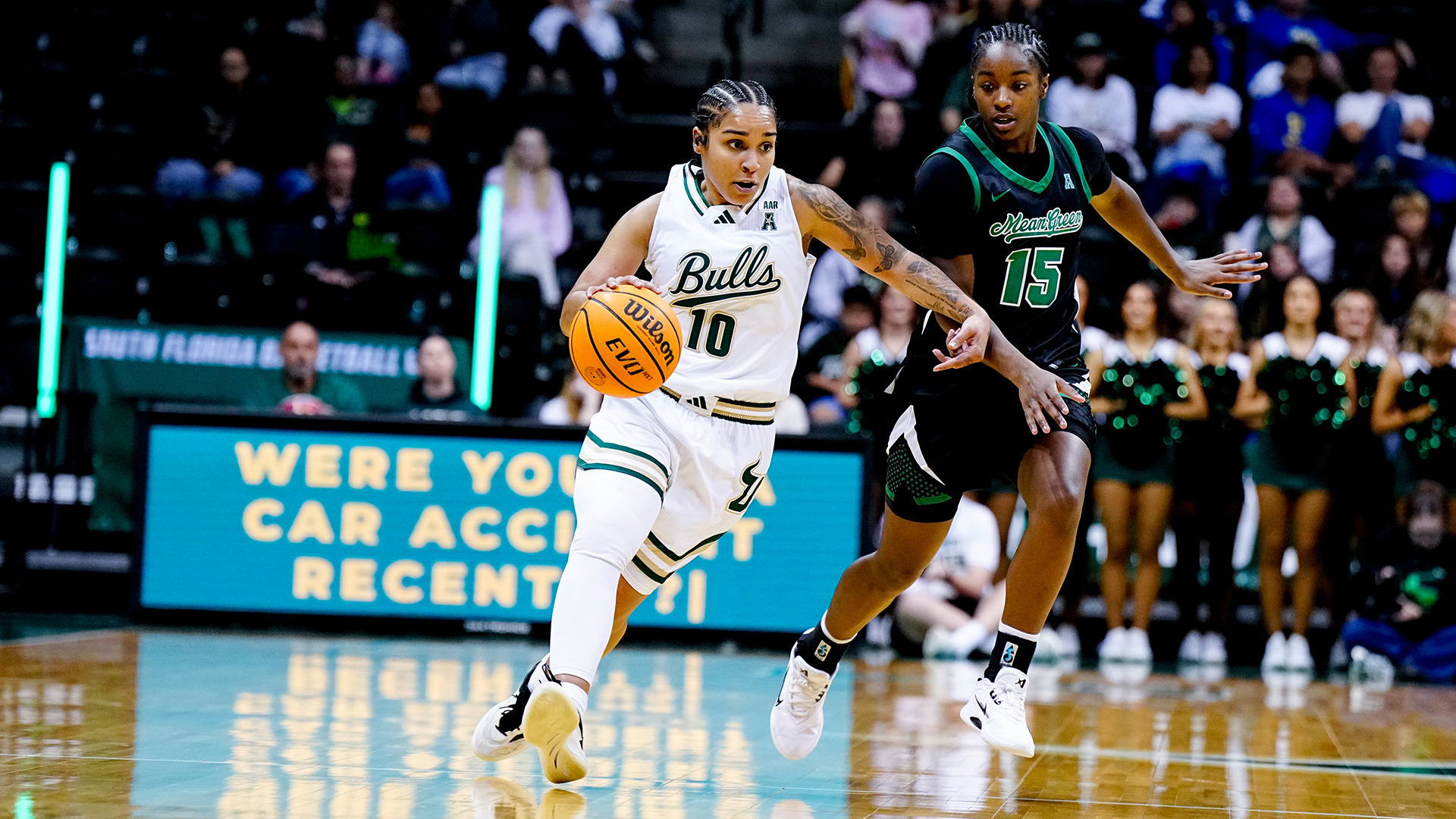 Edyn Battle during the South Florida Women's Basketball Game vs North Texas on January 3, 2026.