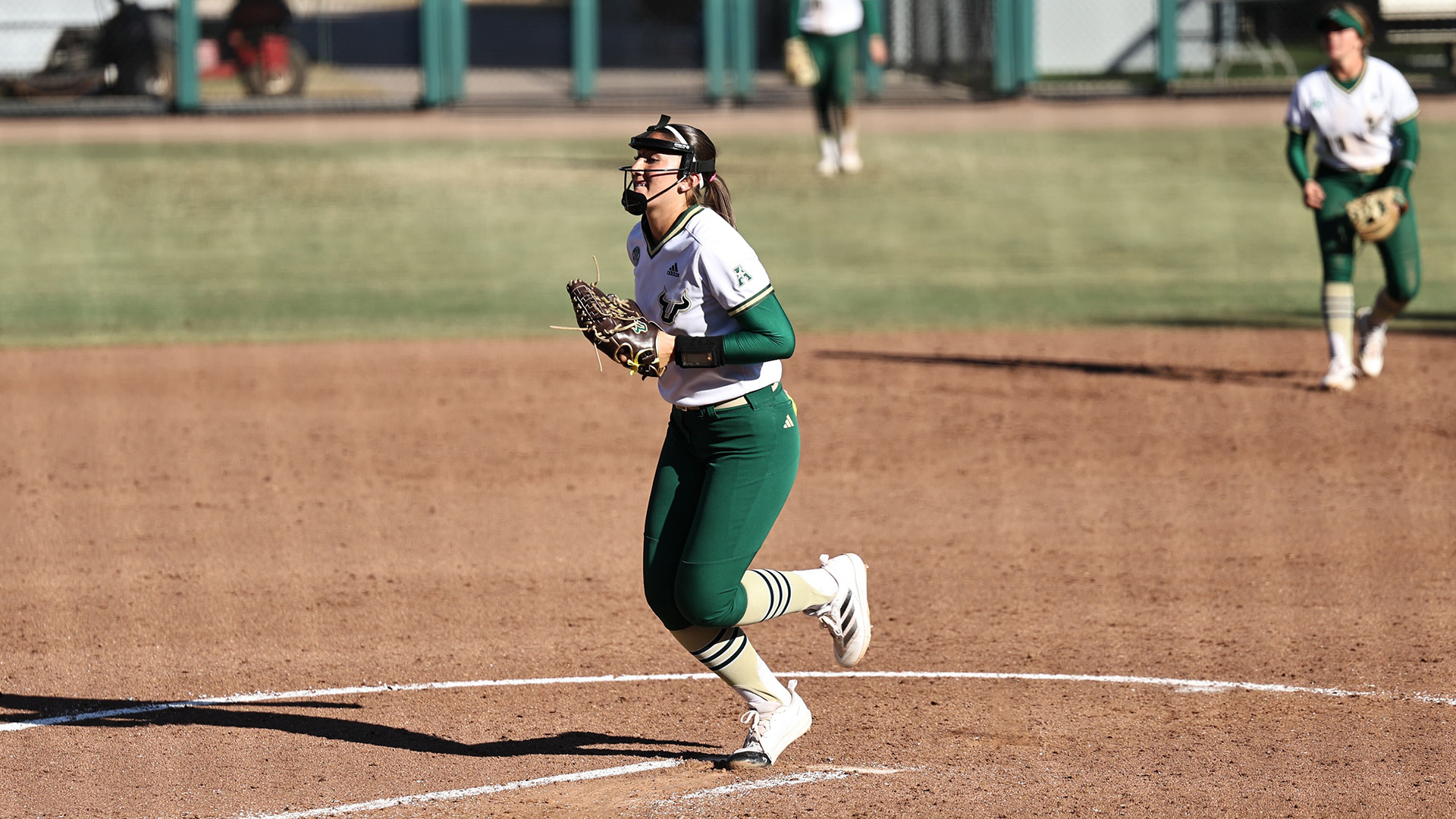 Anne Long in the circle against Delaware