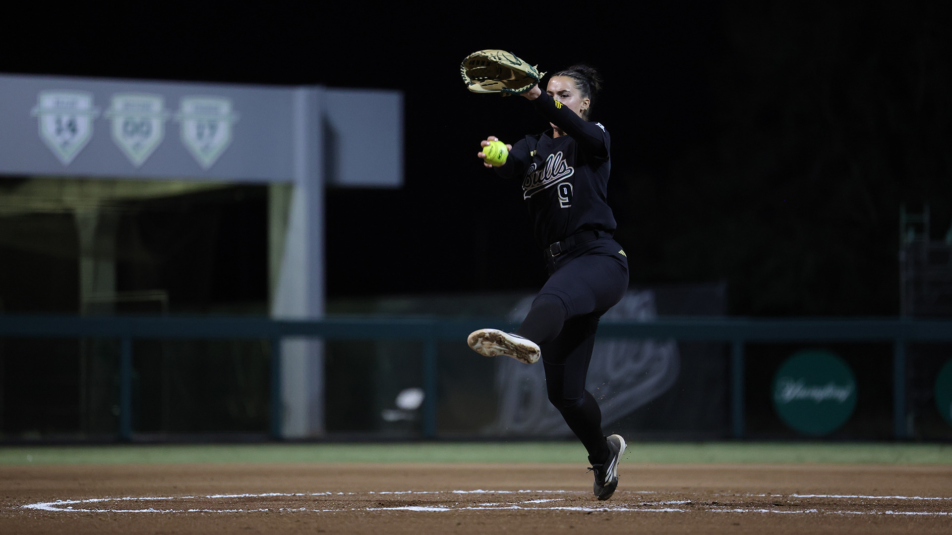 McKenna Schroding tosses her second complete-game shutout of the season. 