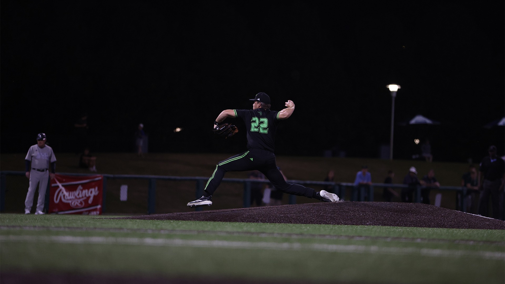 Ethan Sutton pitching