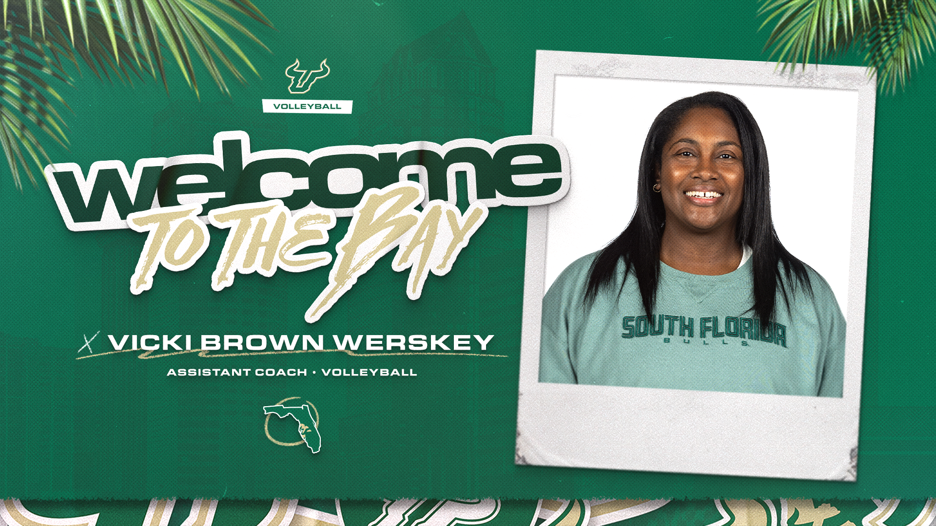 Welcome to The Bay, Vicki Brown Werskey. Assistant Coach, Volleyball.