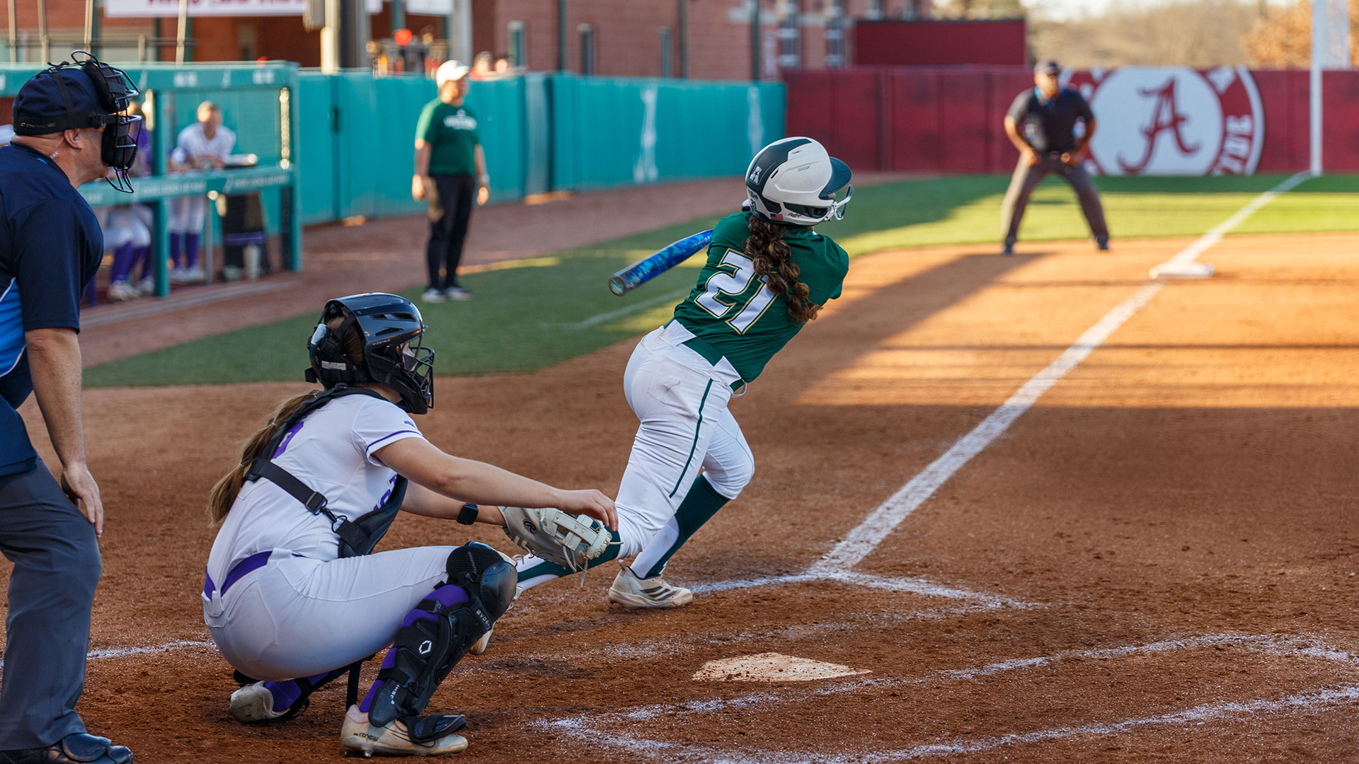 Kathy Garcia-Soto vs St. Thomas was a home run away from a cycle. 