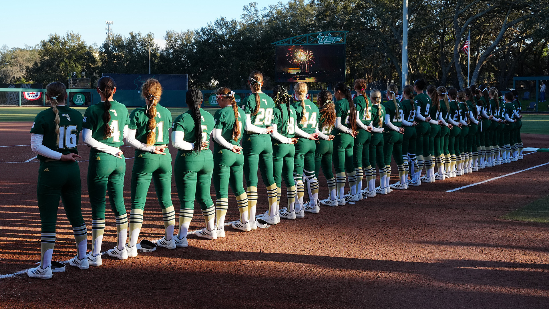 South Florida Softball game vs Illinois State University on February 5, 2026.