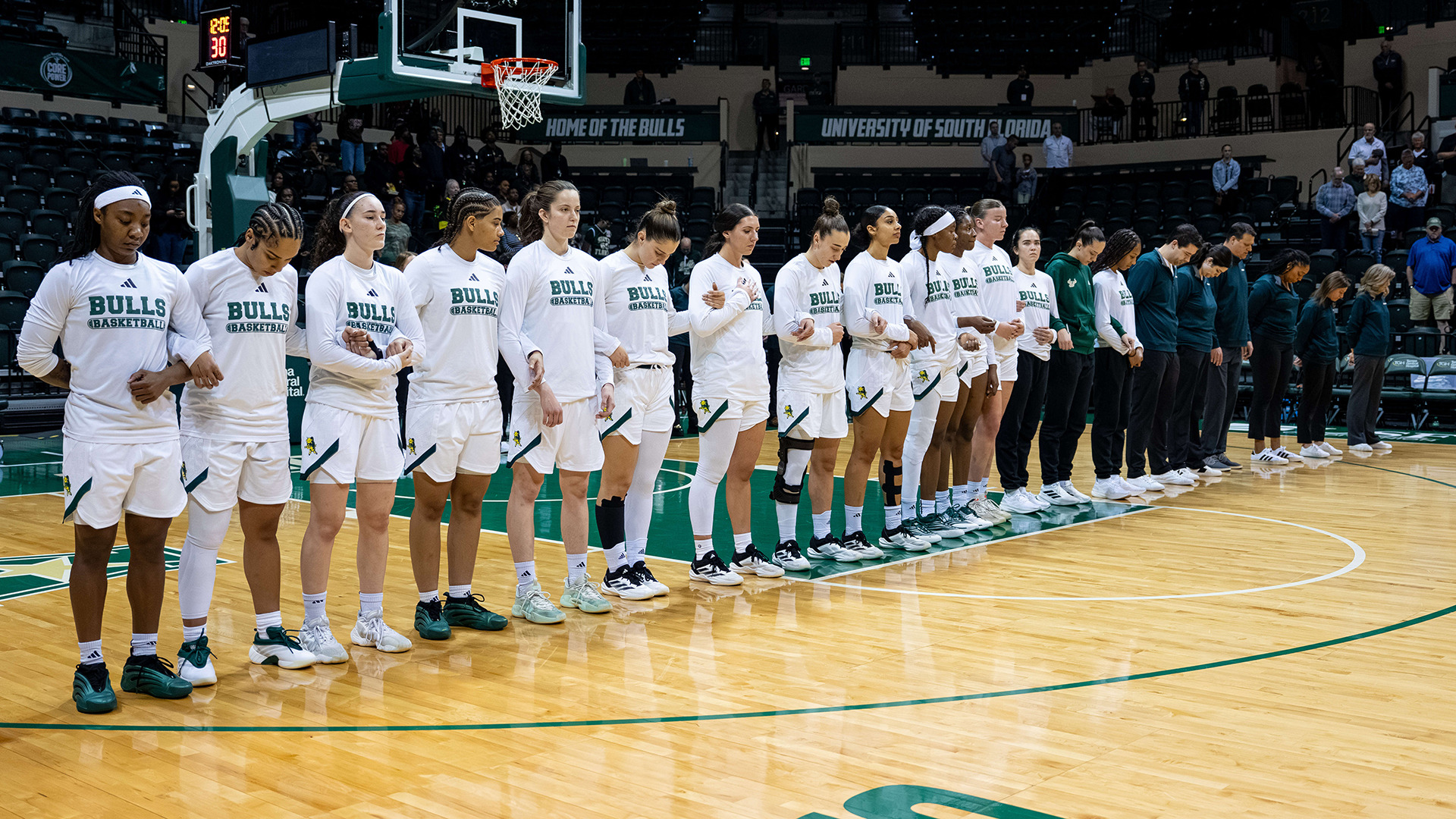 WBB Team pregame anthem